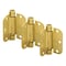 Prime-Line Door Hinge Commercial UL Adjust Self-Close, 3-1/2 in. with 5/8 in. Corners, Satin Brass 3 Pack U 1158963 - alternate 6